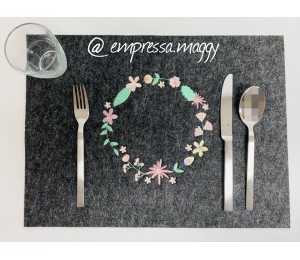 Stickdatei - Blumenkranz